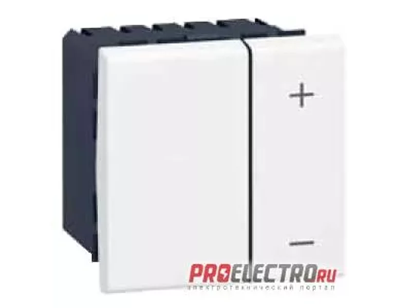 Светорегулятор Mosaic 0-10В, 2 модуля | арт. 78404 | Legrand