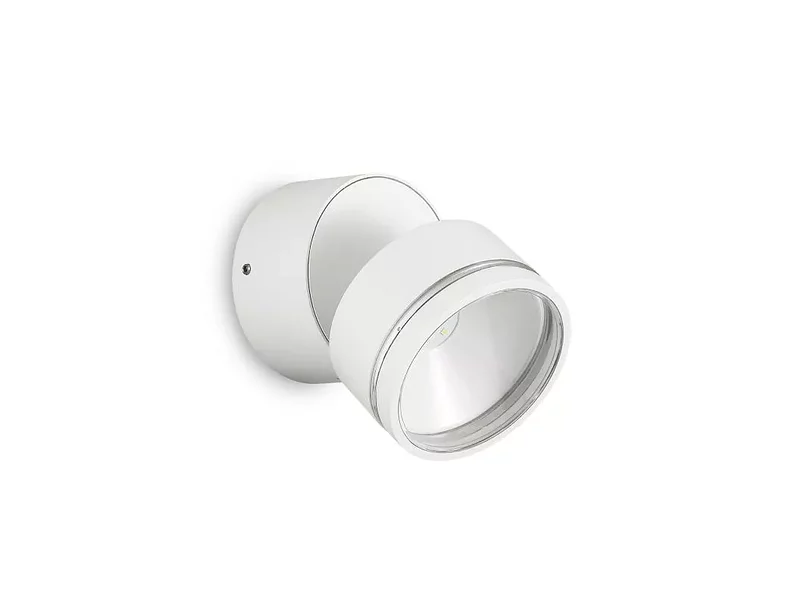 Ideal Lux OMEGA ROUND AP1 BIANCO уличный накладной светильник белый 172538