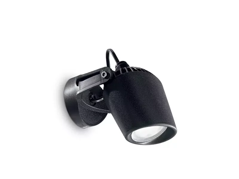 Ideal Lux MINITOMMY AP1 NERO уличный накладной светильник черный 096476