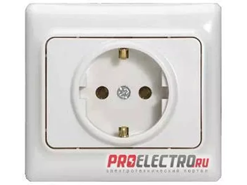 Розетка Cariva 2К, 16А, 250В, белая | арт. 773616 | Legrand