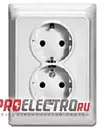 Розетка двойная Kaptika 2х2К+З 16A, Белый | арт. 782113 | Legrand