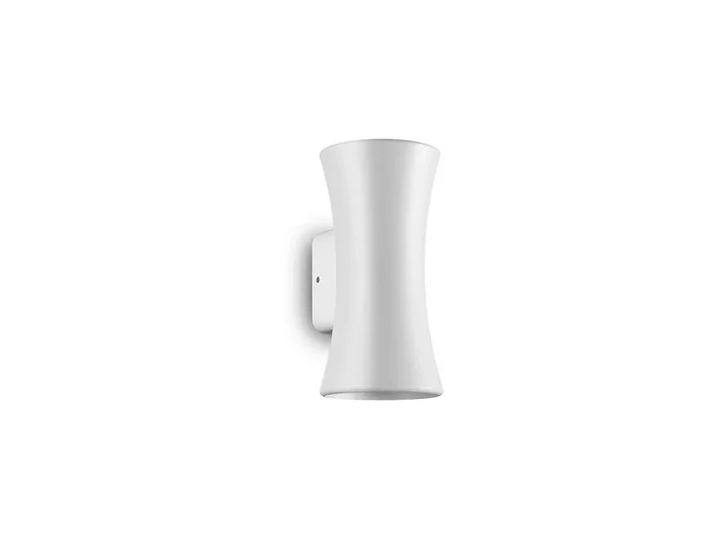 Ideal Lux LAB AP2 BIANCO уличный накладной светильник белый 161594