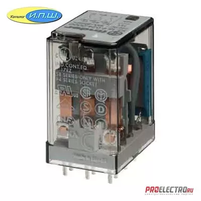 551390240001 Миниатюрные реле общего назначения AgNi, 3CO 10A Влагозащита Finder