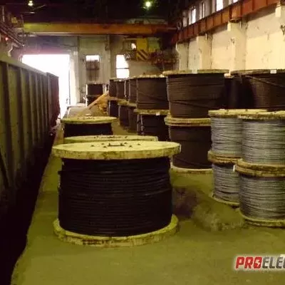 Канат стальной двойной свивки типа лк-3