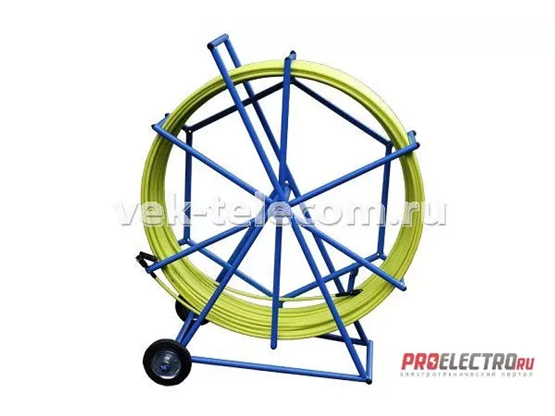Устройство УЗК 11/150 (желтый стеклопруток, D=11 mm. L=150 m), на тележке