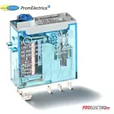 466190244040 Миниатюрные промышленные реле Втычные, AgSnO2 - 1CO, 1CO 16A Finder
