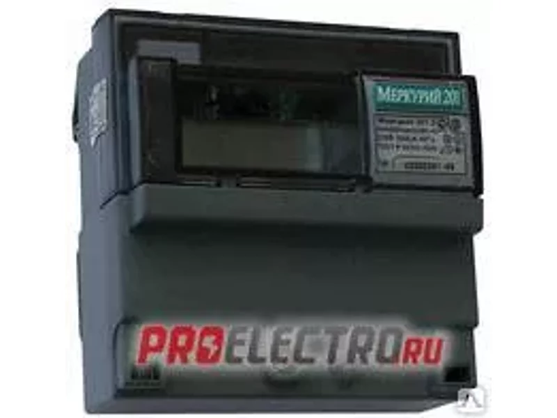 Электросчетчик Меркурий 201.2 5(60) 220В ЖКИ однофазный, однотарифный