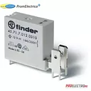 457170240310 Миниатюрные PCB реле + Faston 250 выводы с шагом 5мм 1NO 16A Finder