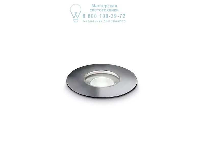Ideal Lux ROCKET MINI PT1 40° уличный встраиваемый светильник сталь 212647