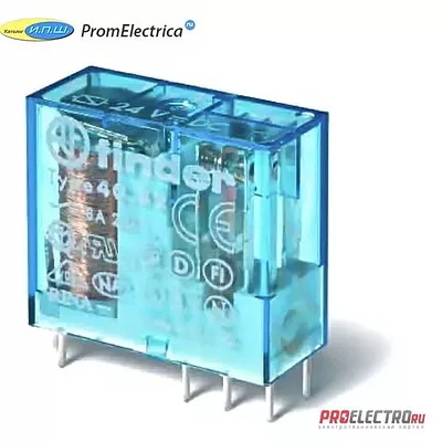 406182400000 Миниатюрные PCB реле, Контакты AgCdO, 1CO 16A, катушка АС Finder