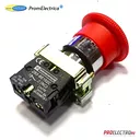 XB2-BS542 Кнопка "СТОП" с фиксацией, красный грибок, контакт NC, Telemecanique