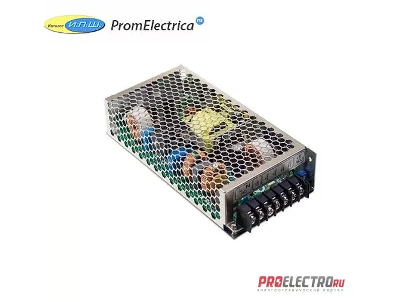 HRPG-200-12 Импульсный блок питания 200W, 12V, 0-16.7A Mean Well