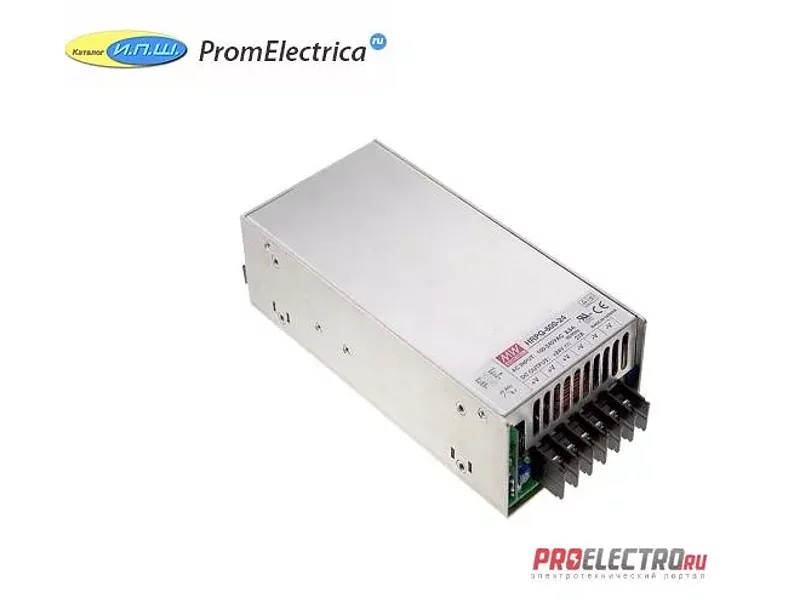 HRPG-600-24 Импульсный блок питания 600W, 24V, 0-27A Mean Well