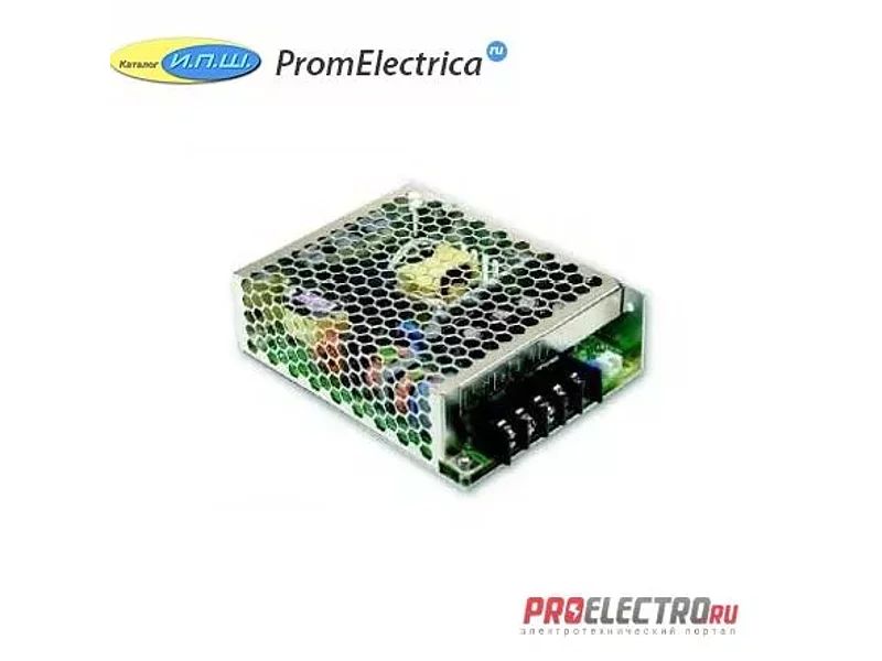 HRP-75-12 Импульсный блок питания 75W, 12V, 0-6.3A Mean Well