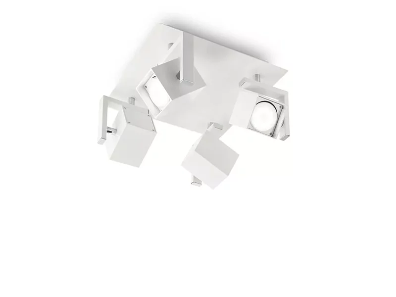 Ideal Lux MOUSE PL4 BIANCO потолочный светильник белый 073583