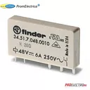 345170054310 Ультратон реле для печ монт Электромех реле 1CO 6A AgSnO2 NO Finder