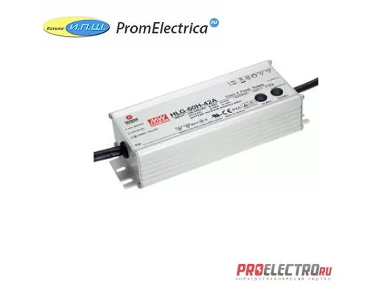 HLG-60H-C700B Импульсный блок питания 70W, 100V, 0-700мA Mean Well