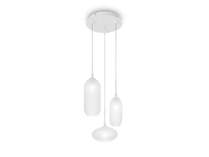 Ideal Lux YOGA SP3 BIANCO подвесной светильник белый 172996