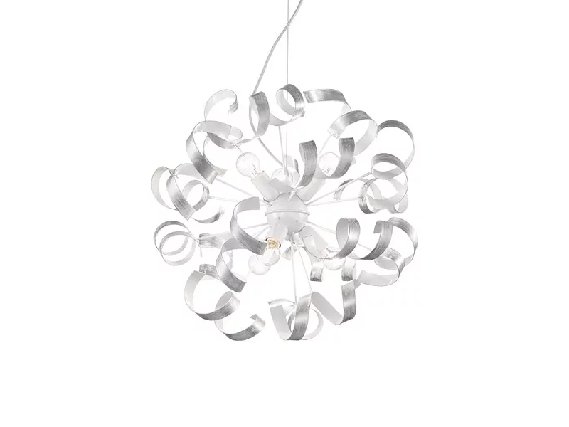 Ideal Lux VORTEX SP6 ARGENTO подвесной светильник серый 101613