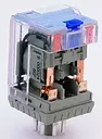 C2-T2x - раздвоенные контакты, 2 переключающих контакта, 6А, для малых токов