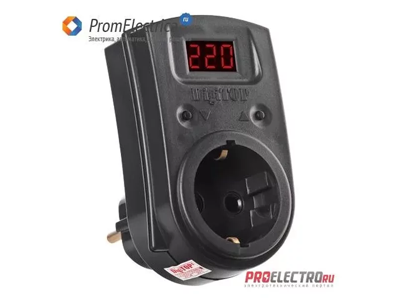 Vp-10AN реле напряжения V-protector 10AN - 16AN DigiTOP