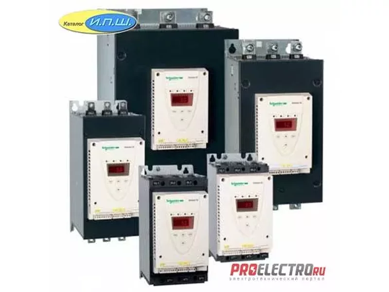 ATS22D62Q УСТР-ВО ПЛАВН ПУСКА ATS22 62A УПР 220В Schneider Electric
