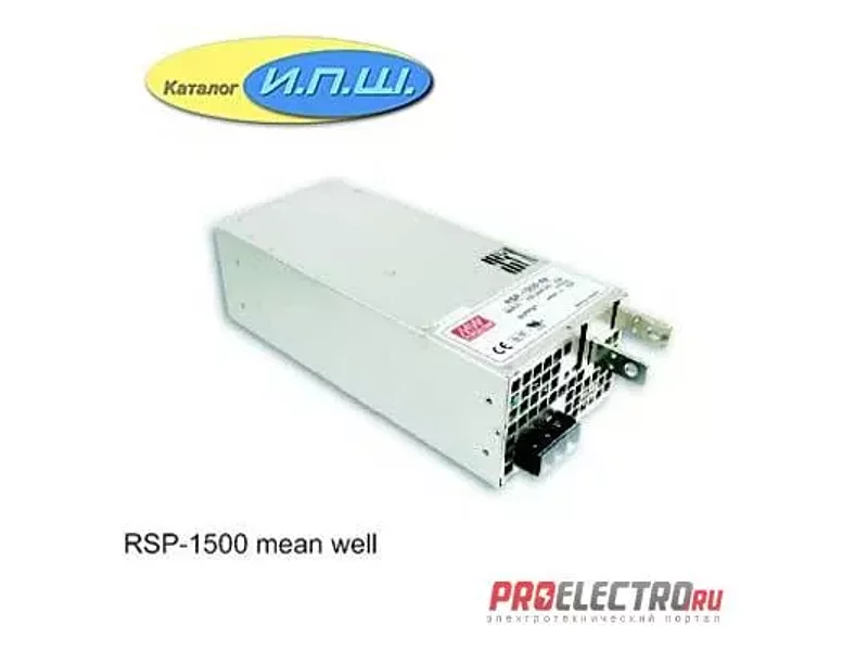 Импульсный блок питания 1500W, 27V, 0-56A - RSP-1500-27 Mean Well