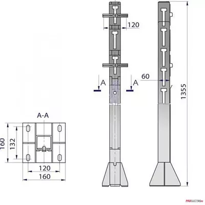 Стойка напольная СН 20 УХЛ2