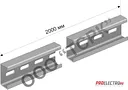 К108/2 УТ 1,5	Профиль С-образный H=40, B=20, h=20, S=2 mm (горячий цинк) L=2 M