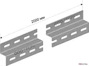 К239 УТ1,5 Профиль зетовый 60x40x60 S=3mm Горячий цинк