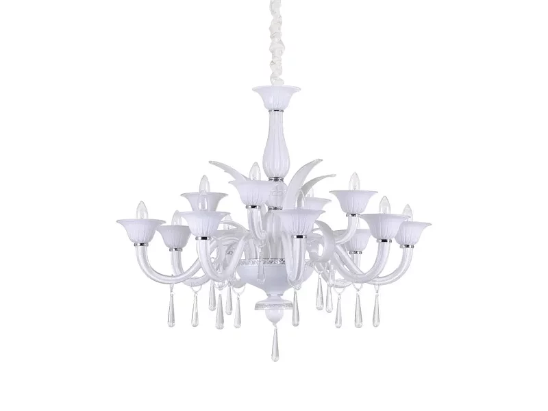 Ideal Lux RENOIR SP12 BIANCO подвесной светильник белый 197791