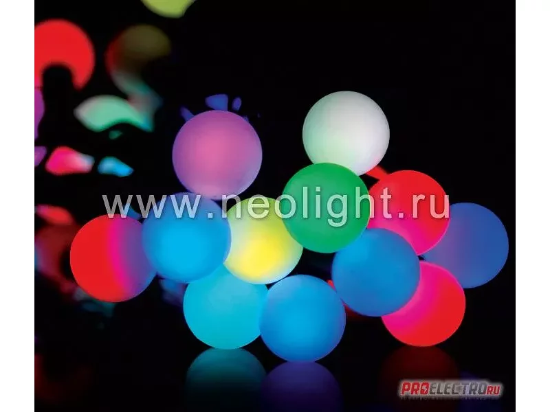 Светодиодная гирлянда WS-1012 "RGB Balls"