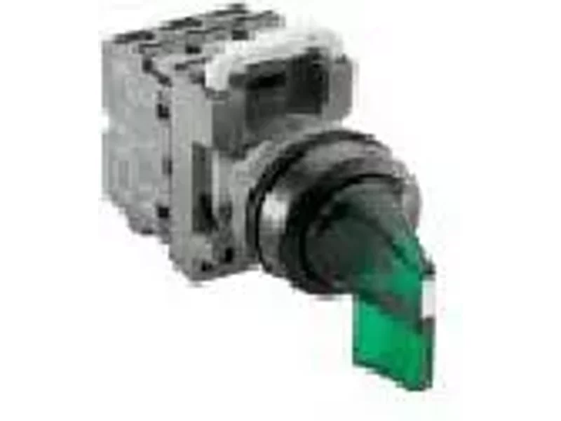 Переключатель M3SS5-21G (дл.ручк) зел 3 позиц подсвет,возвр | COS1SFA611214R2102