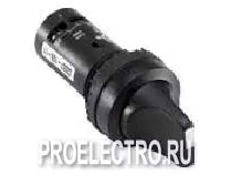 Переключатель C2SS1-30B-10 2 положения черный 1НО с фиксац | COS1SFA619200R3016