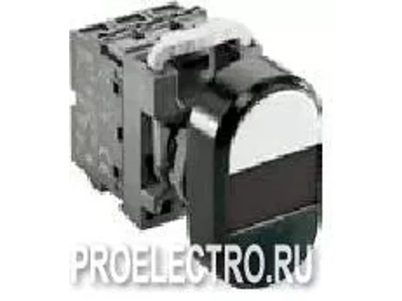 Кнопка двойная MPD6-11С (белая/черная) прозрач линза текст I/O | 1SFA611135R1108