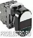 Кнопка двойная MPD19-11Y (бел/чер) выступ жел линза START/STOP | 1SFA611148R1103
