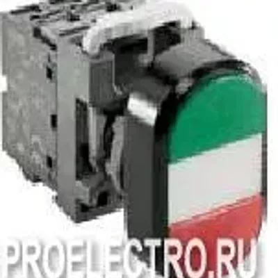 Кнопка двойная MPD12-11R (зел/красн) выступ красная линза | 1SFA611141R1101 ABB