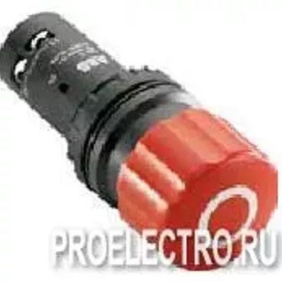 Кнопка CE3P-10R-11 с фикс 1НО+1НЗ отпускание вытягив 30мм | COS1SFA619501R1071