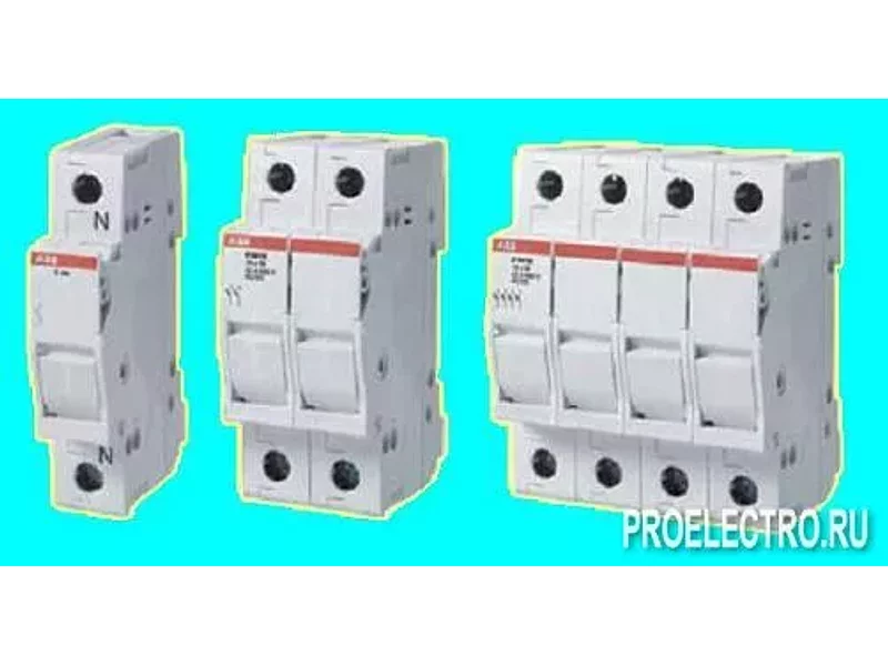 Рубильник с предохранителем E93/20 20А | 2CSM200943R1801 | ABB