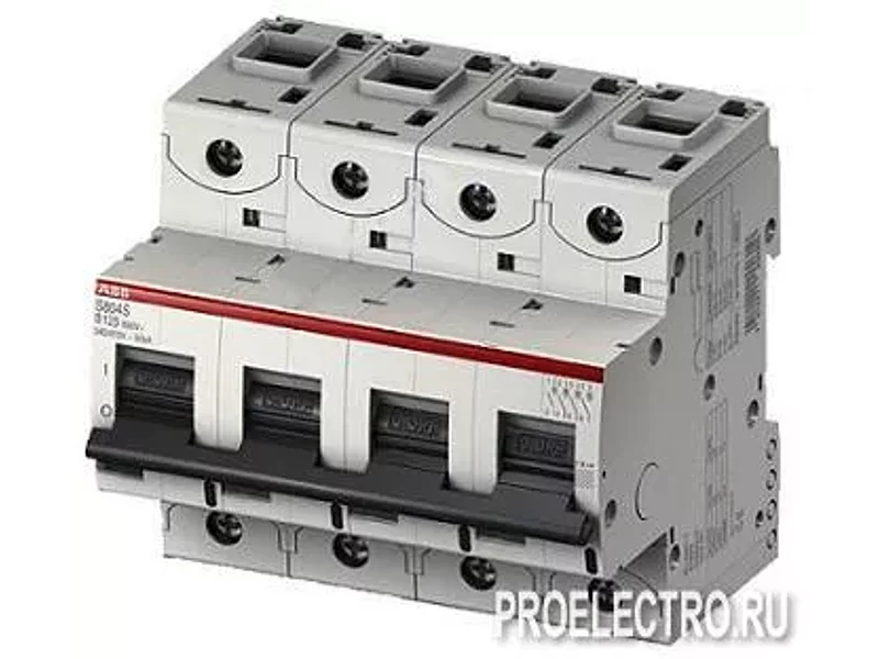 Автоматический выключатель 4-полюсный S804S C40 | CMC2CCS864001R0404 | ABB