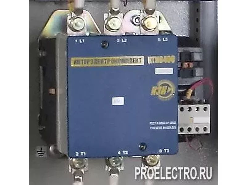 Контактор КТИ-6400, 400А, 220В, АС3