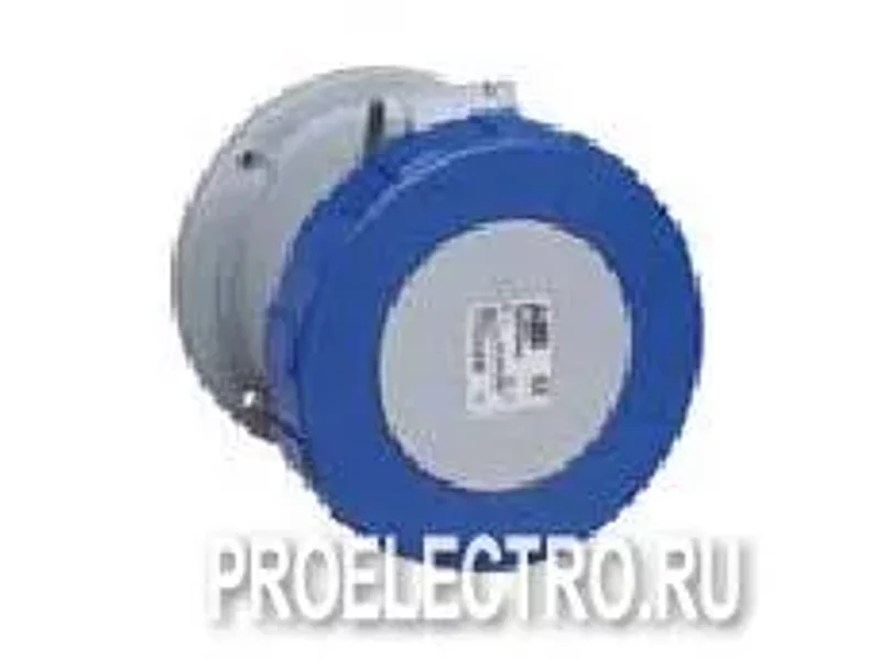 Розетка панельная прямая 63A 2P+E IP67 | CEW263RU6W | ABB