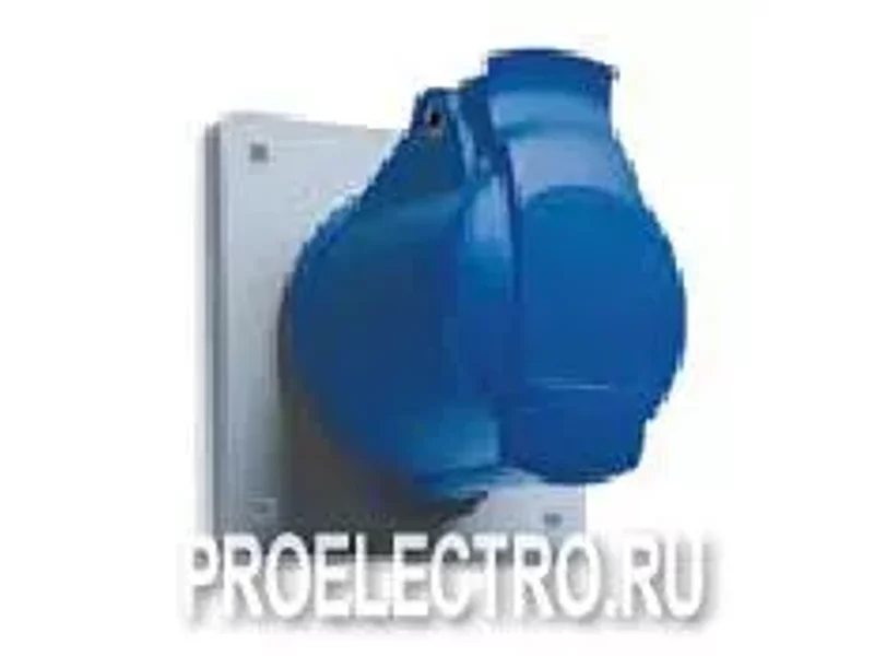 Розетка панельная прямая брызгозащищенная 16A 2P+E IP44 | CEW216RU9 | ABB