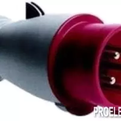 Вилка кабельная брызгозащищенная 16A, 2P+E, IP44 | CEW216P6 | ABB