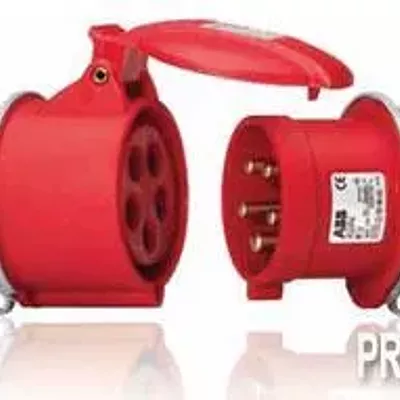 Вилка кабельная ICAT брызгозащищенная 16A 3P+E IP44 | 2CMA193507R1000 | ABB