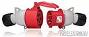 Вилка кабельная ICAT брызгозащищенная 32A 2P+E IP44 | 2CMA193512R1000 | ABB