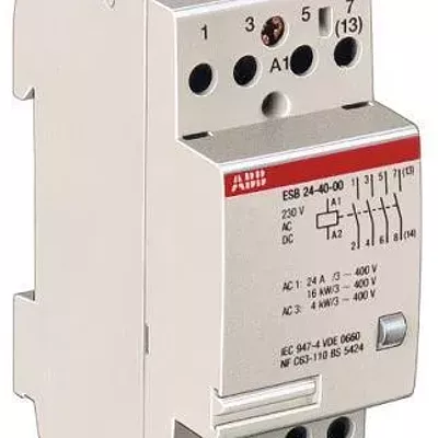 Модульный контактор ESB-24-40 (24А AC1) катушка 24B AC/DC | SSTGHE3291102R0001