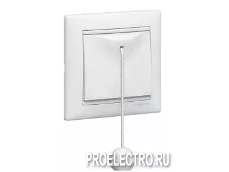 Кнопка Valena 10А 250В перекидная со шнуром, слон.кость | арт. 774319 | Legrand