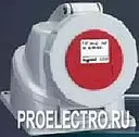 Розетка силовая Р17 Tempra накладная IP66/67 3К+Н+З 16А 380В | арт. 55308