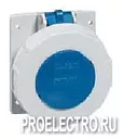 Розетка силовая Р17 наклонная IP66/67 2К+З 200/250В 32А | арт. 57652 | Legrand